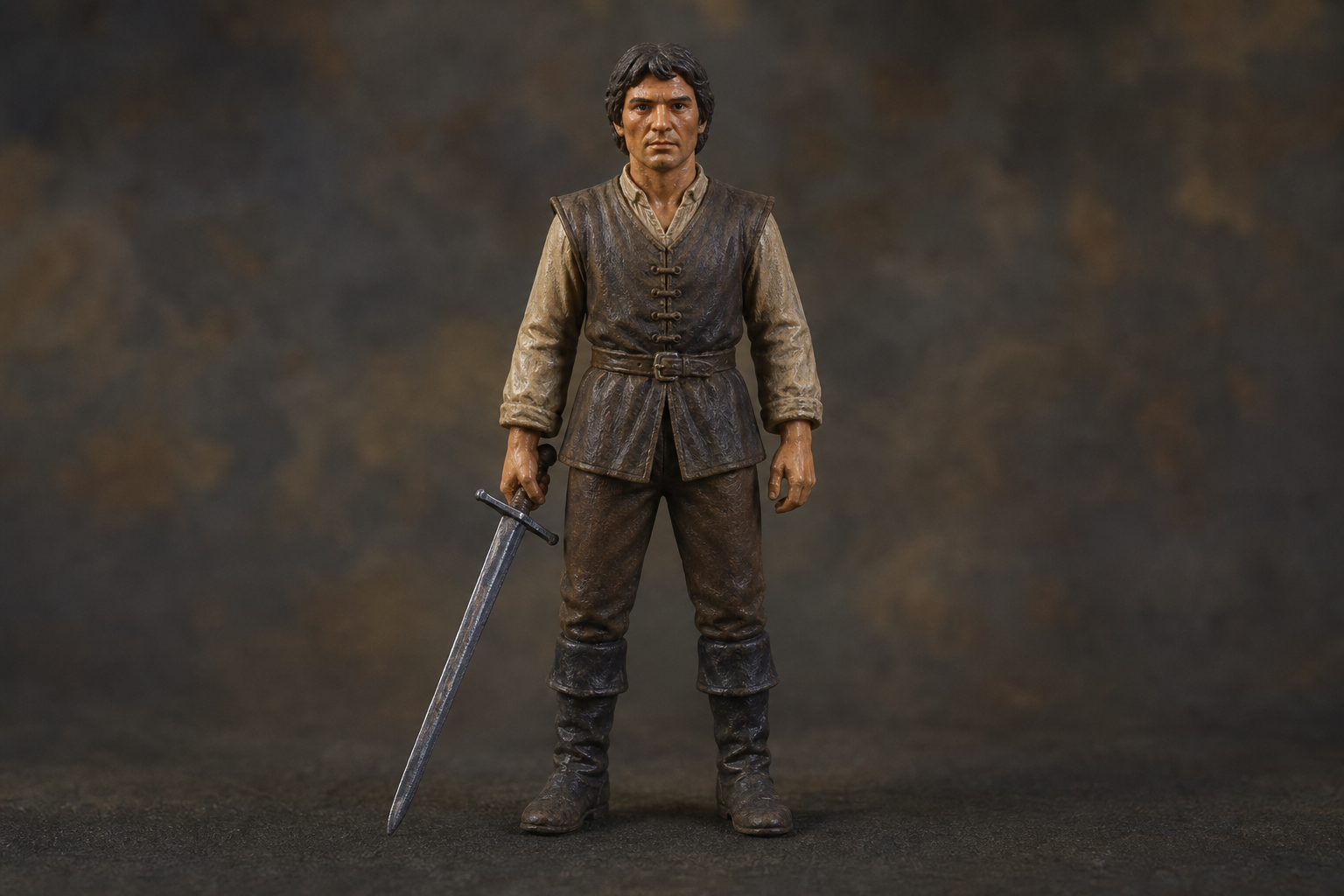 Retrato de guarda guerreiro